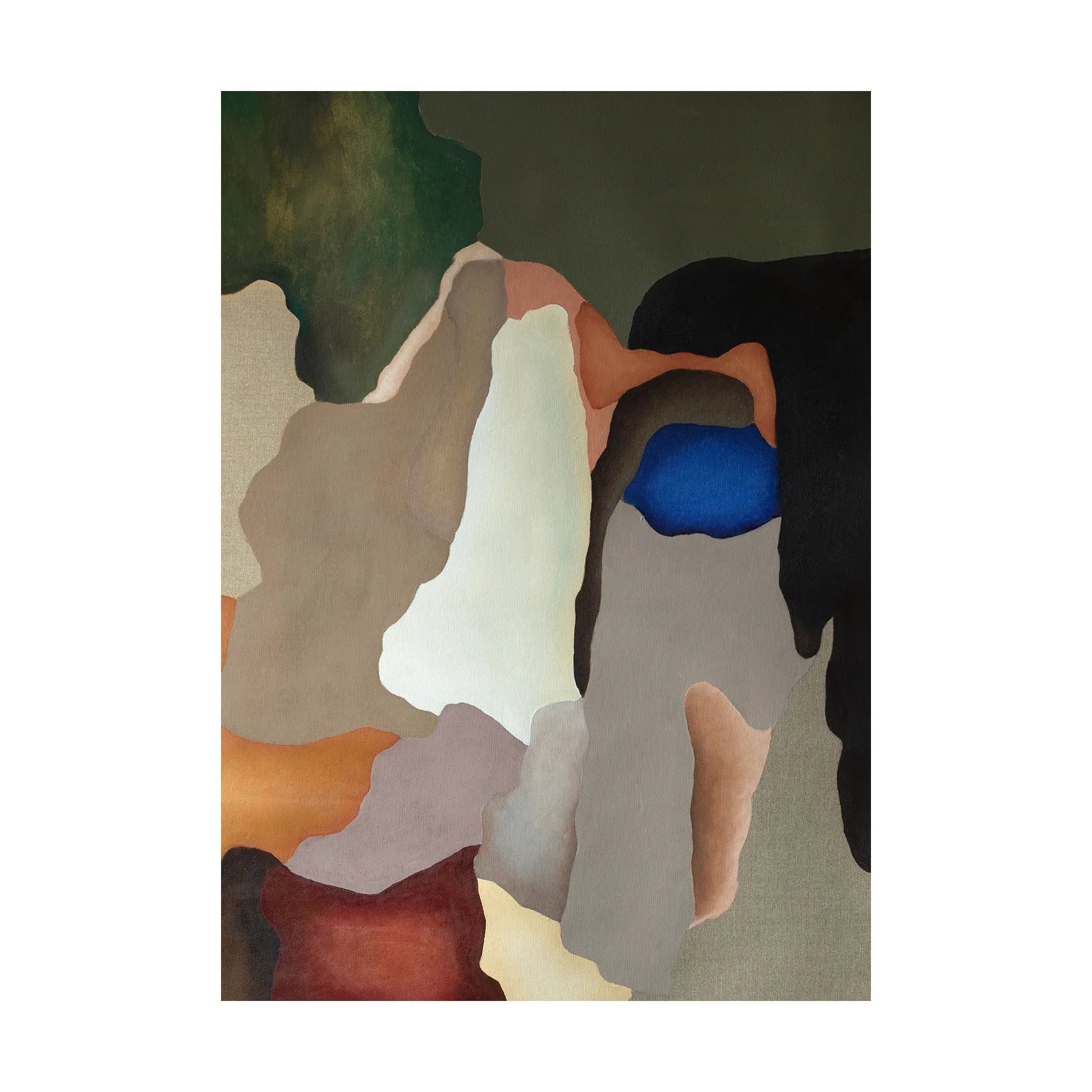 Conversations in Colour 02 Poster mit Küstenmotiv