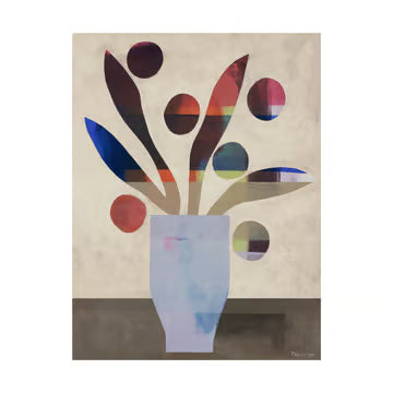 Sansevieria Poster mit abstraktem Pflanzenmotiv