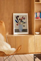 Sansevieria Poster mit abstraktem Pflanzenmotiv